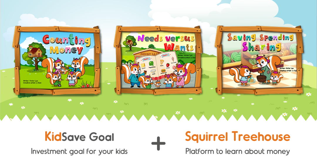Teach your kids about saving money with KidSave and Squirrel Treehouse